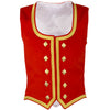 Red Velvet Highland Dance Vest
