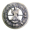 Scottish Plaid Brooch Antique Finish St Andrew