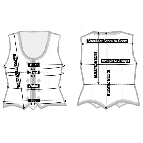 Green Velvet Highland Dance Vest