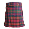 MacDonald Tartan Contemporary Utility Kilt Heavy Weight 16oz With Buckle Strap