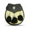 Semi Dress Rabbit Fur Irish Harp Kilt Sporran
