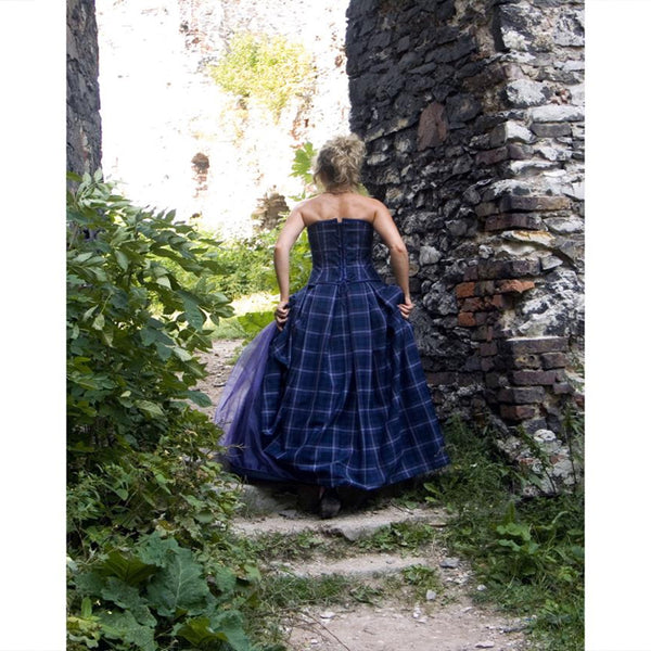 Isla Gown, Tartan Wedding