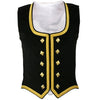 Black Velvet Highland Dance Vest