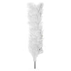 White Feather Plume / Hackle 12"