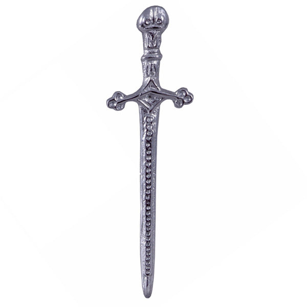 Thistle Celtic Sword Design Kilt Pin