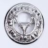 Thistle Design Brooch With Irish Stage Badge