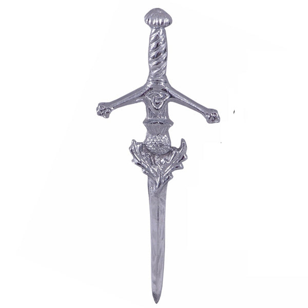 Thistle Sword Design Kilt Pin