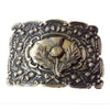 Men's Scottish Kilt Belt Buckle Thistle Design With Badge