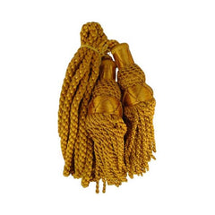 Bagpipe Cords Silk Golden