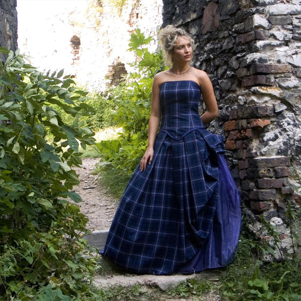 Emerald Green Green Celtic Wedding Dresses Mirren Tartan Wedding Dress Joyce Young Emerald Green Green Celtic Wedding Dresses Mirren Tartan Wedding Dress Joyce Young