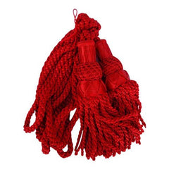Bagpipe Cords Silk Red