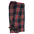 Black Stewart Tartan Piper Plaid 13oz