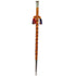 Parade Stick 36″ length Malacca Cane Wrapped In Try Color Cord