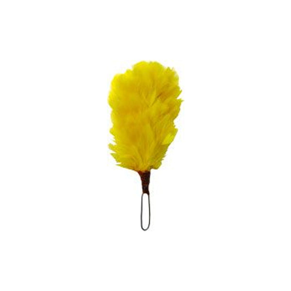 Yellow 5 Inch Feather Hackle