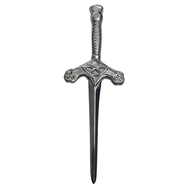 Celtic Thistle Hilt Design Kilt Pin