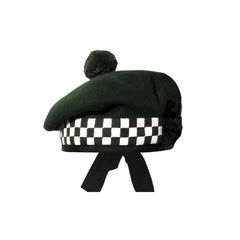 Special Forces Green Balmoral Hat White/Green Dicing