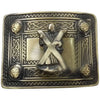 Men's Scottish Kilt Belt Buckle St Andrew Design