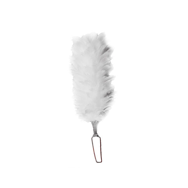 White 5 Inch Feather Hackle