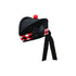 Black Glengarry Hat With White/Red/Black Dicing