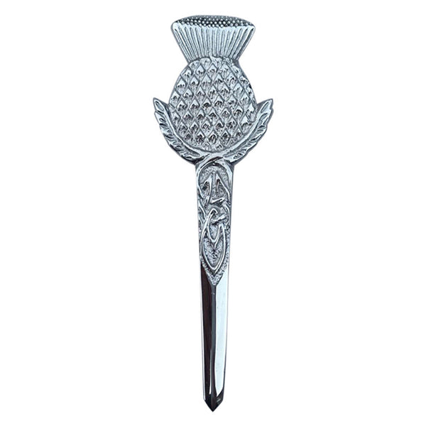 Thistle Flower Design Kilt Pin