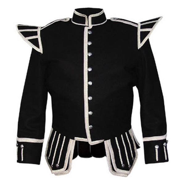 pro-scottish-llc-black-pipe-band-doublet-with-silver-braid-trim