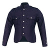 Canadian Police Style Cutaway Tunic In Navy Blue Wool