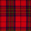 Leslie Red Modern Tartan 8 Yard Scottish Kilt Heavy Weight
