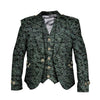 Pro Sea Green Black Tweed Argyll Jacket & Vest